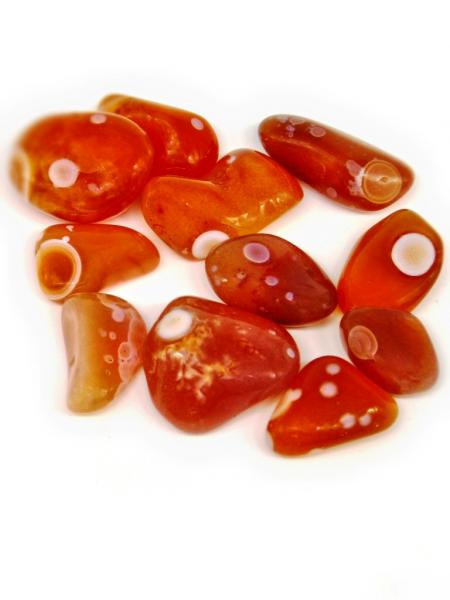 Augen-Carneol Mini ,10 Stück, Botswana